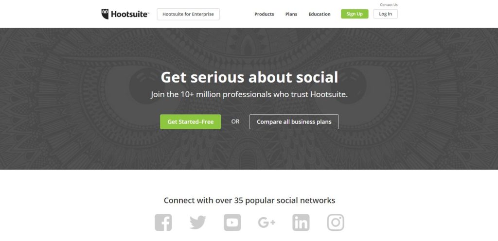 Hootsuite: job search tools