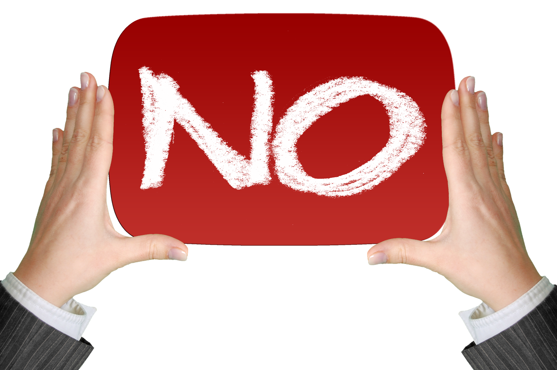 a big NO