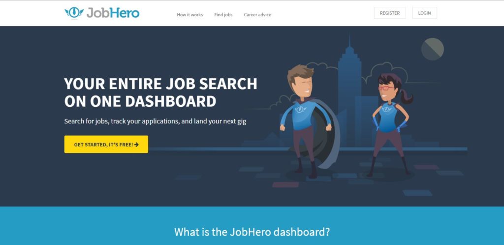 JobHero: job search tools