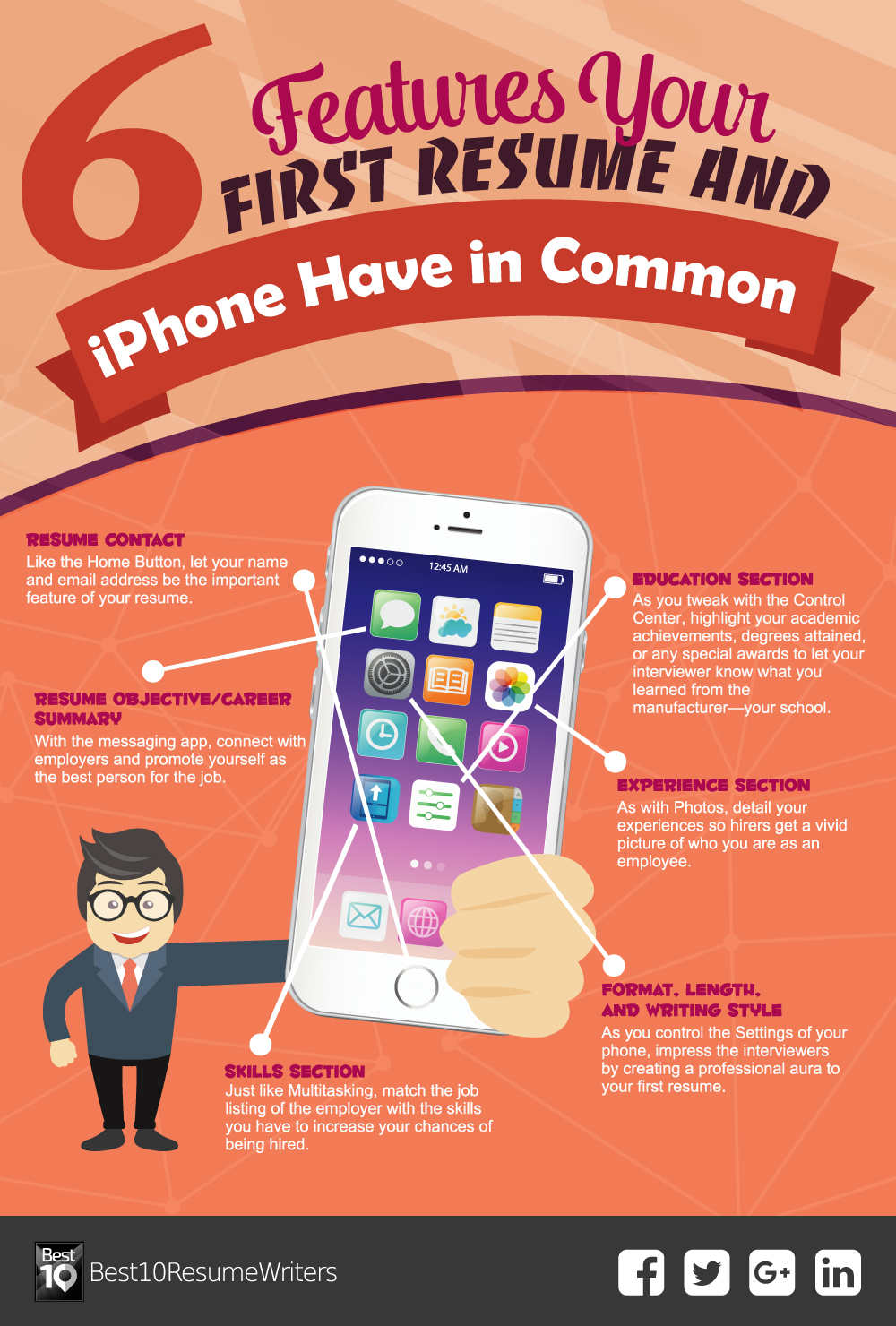 6 resume features your iPhone have in common