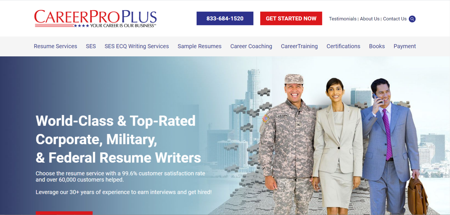 top military resume writing services