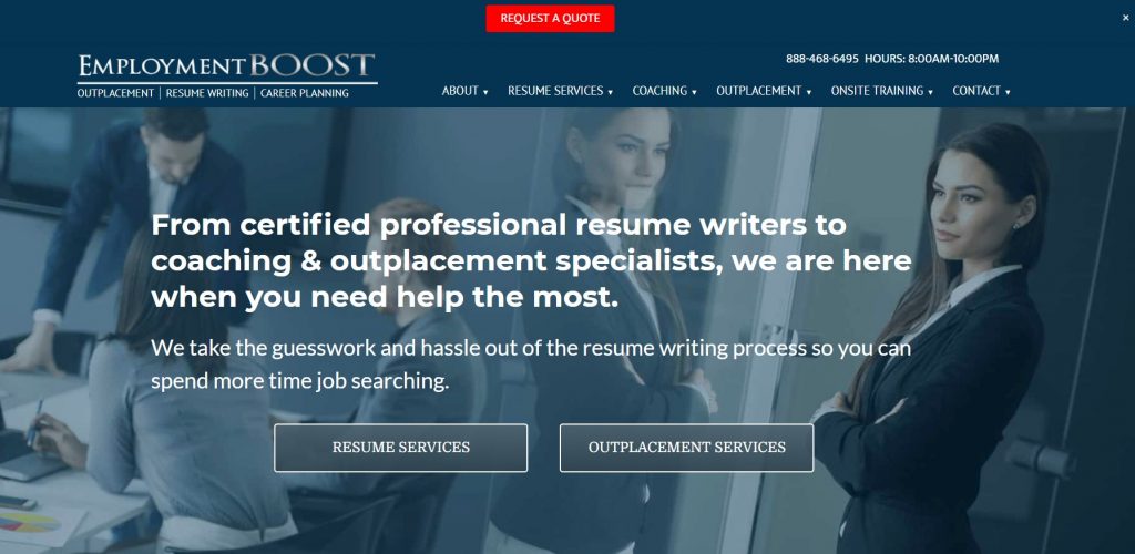 Federal Resume Writing Service in 2023 – Employment Boost Homepage