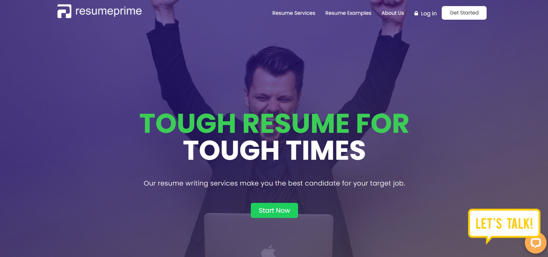 Header image of Resume Prime offering best executive resume writing services