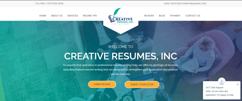 Creative Resumes Inc. professional writers are discussing best resume for clients