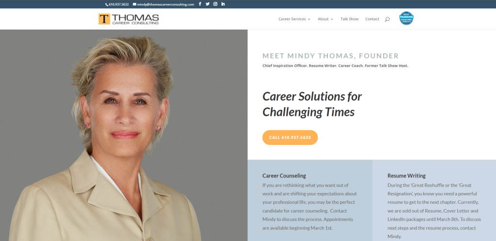 resume services in Philadelphia Thomas Career Consulting