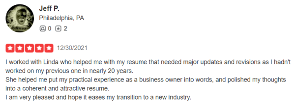 review of resume services in Philadelphia StandOut Resumes LLC Yelp
