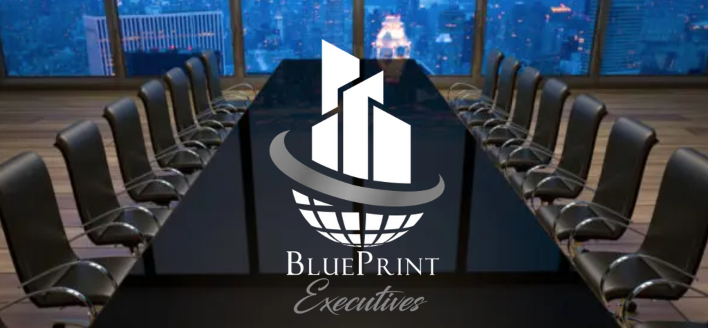 blueprint executives hero section