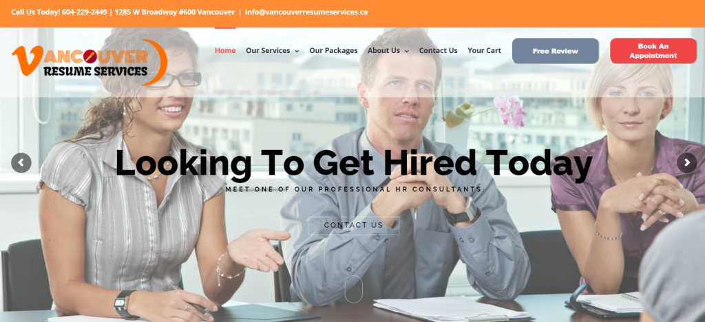 Resume writing services in Vancouver-Vancouver Resume Services Inc.
