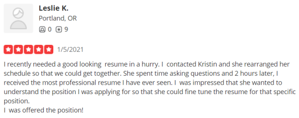 yelp review for spark a career counseling + coaching in portland or