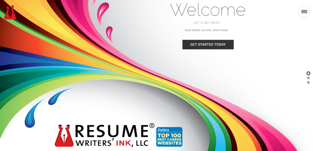 resume writers ink llc hero section