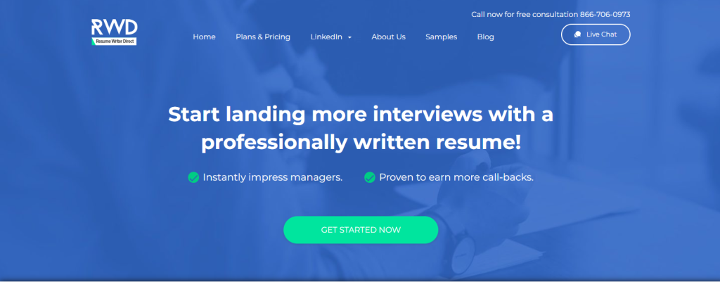 resume writer direct homepage