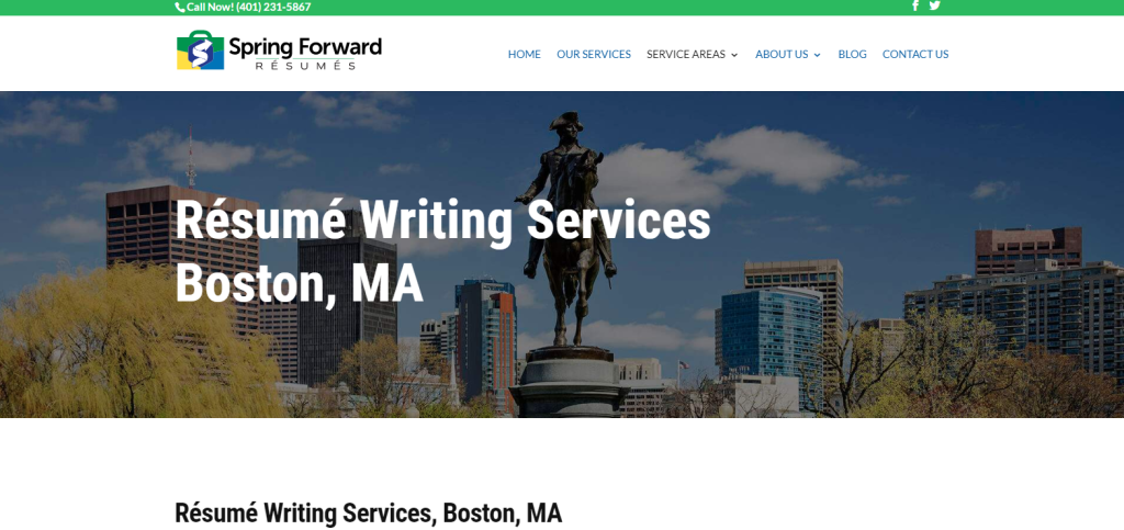 resume writing services boston spring forward resumes