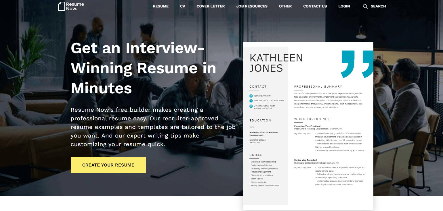 Best Resume Builder for a Professional Makeover 5 Standouts