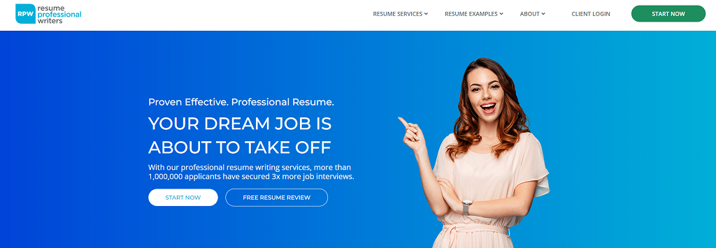 Resume Professional Writers hero section resume writing services calgary