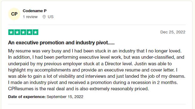 careerplus review for executive resume writing services