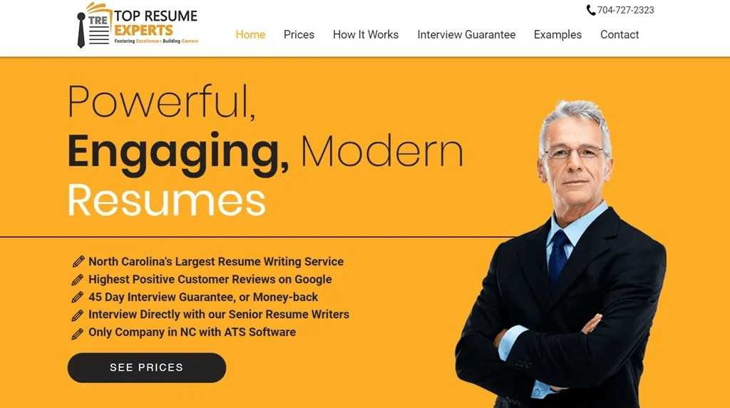 Top Resume Experts listed as one of the resume writing services in Greensboro