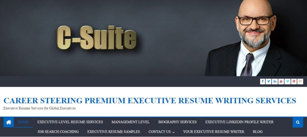 best executive resume writing services careersteering header