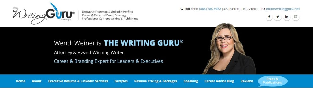 best executive resume writing services writing guru header