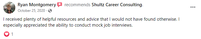 shultz career consulting facebook review as one of the best resume writing services in louisville