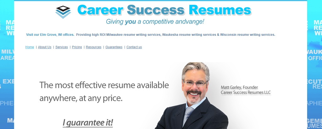 career success resumes home page