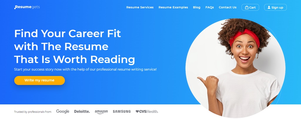 ResumeGets listed as one of the best legal resume writing services
