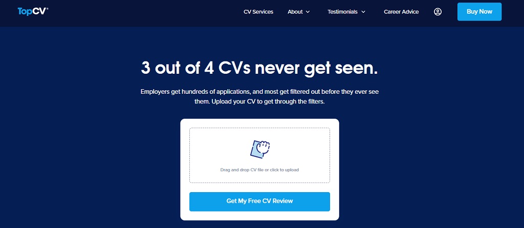 TopCV listed as one of the best CV writing services