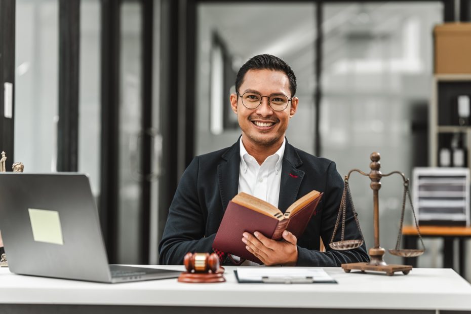 legal professional at work