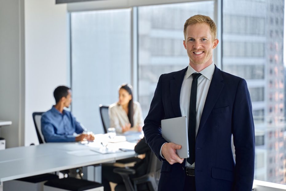 chief financial officer at work