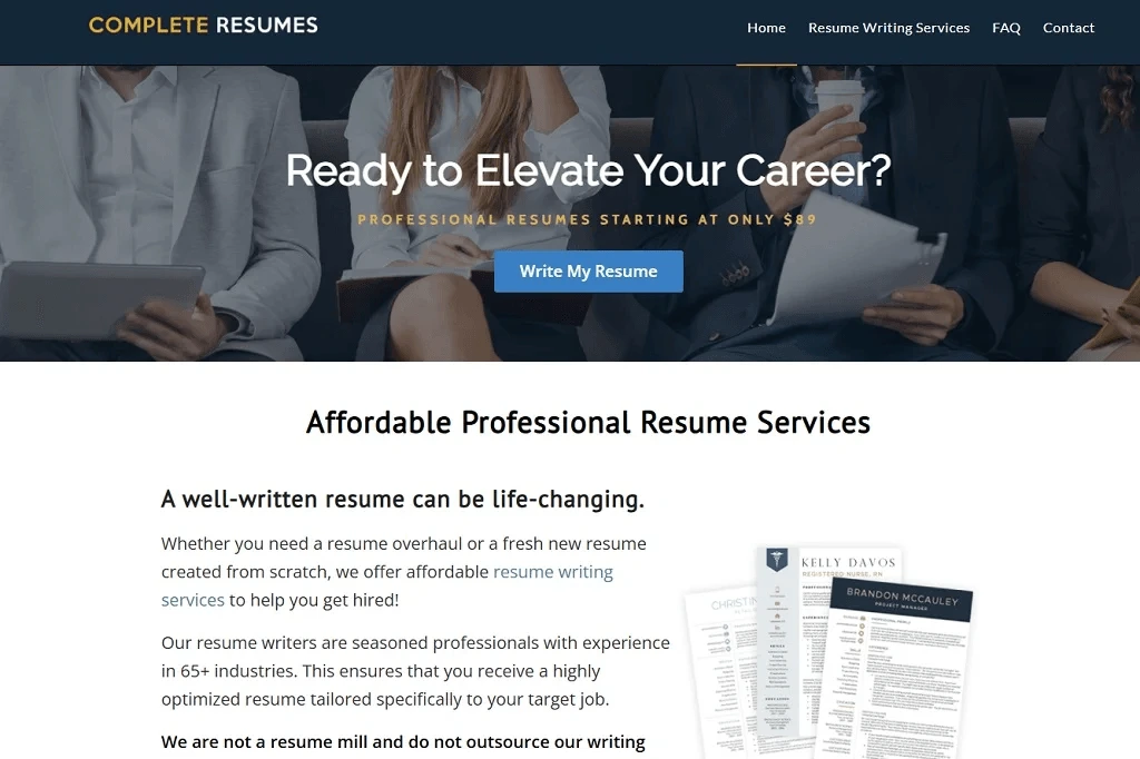 complete-resume-hero-section